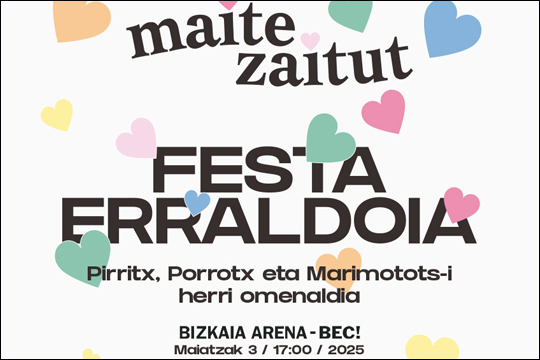 "Maite zaitut festa erraldoia"