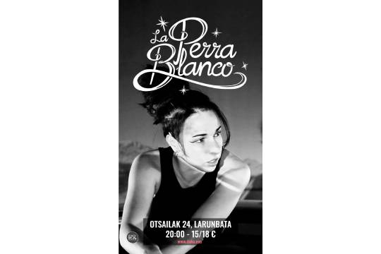 La perra blanco
