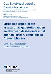 Euskadiko espetxeetan askatasunaz gabetuta dauden emakumeen desberdintasunak agerian jartzen, Bangkokeko Arauen bitartez